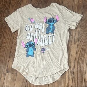 Tan Kids Disney Stitch Shirt